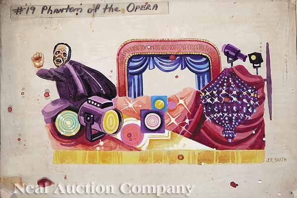 Six Mardi Gras Float Designs by Joe Barth