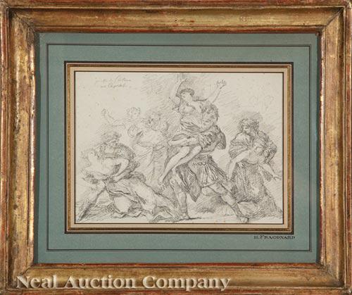 Attributed to Jean-Honoré Fragonard (French) (1 of 3)