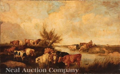 Attributed to Thomas Sidney Cooper (British) (1 of 2)