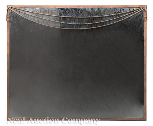 Mario Villa Patinated Metal Mirror (1 of 1)