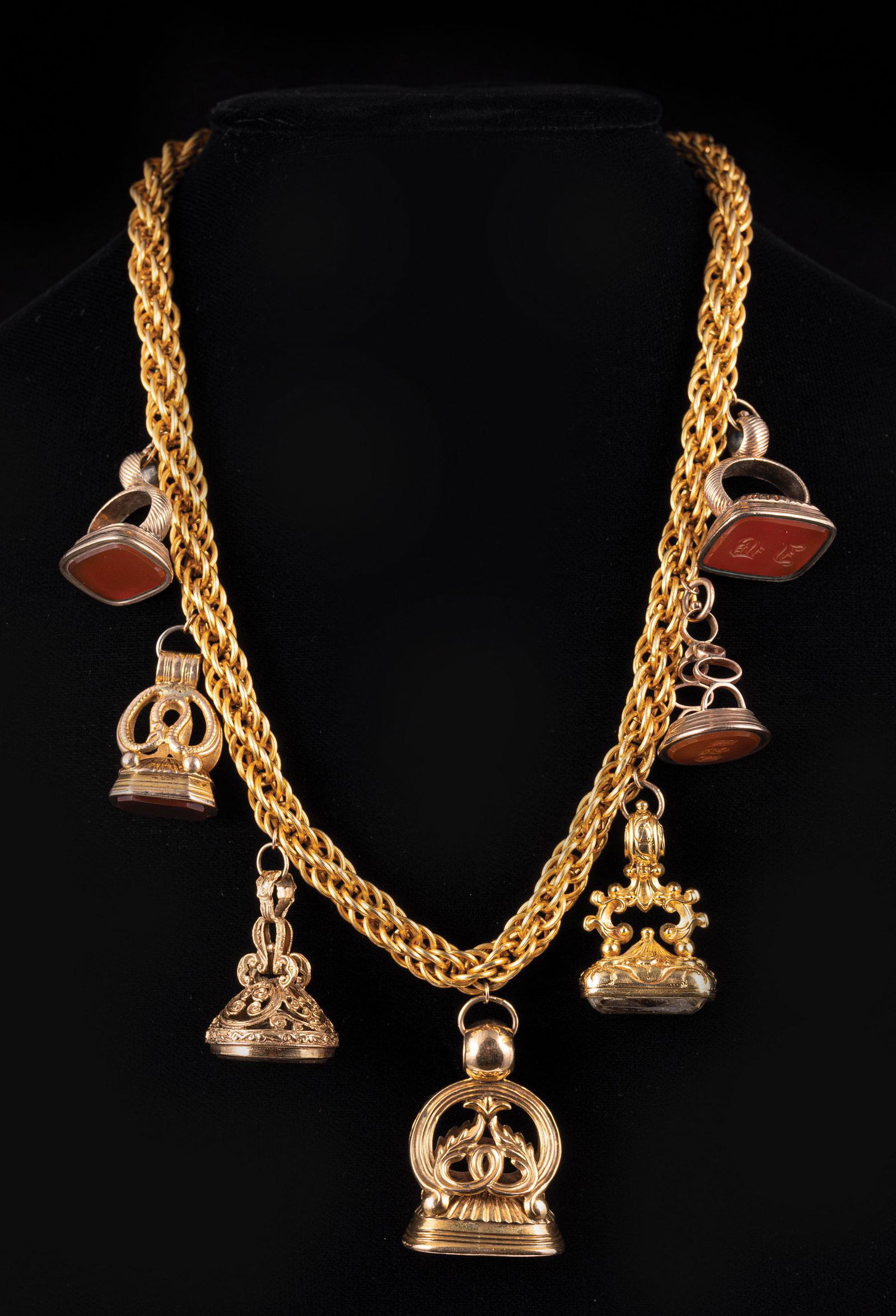 Collection of Georgian Fob Seals (1 of 7)