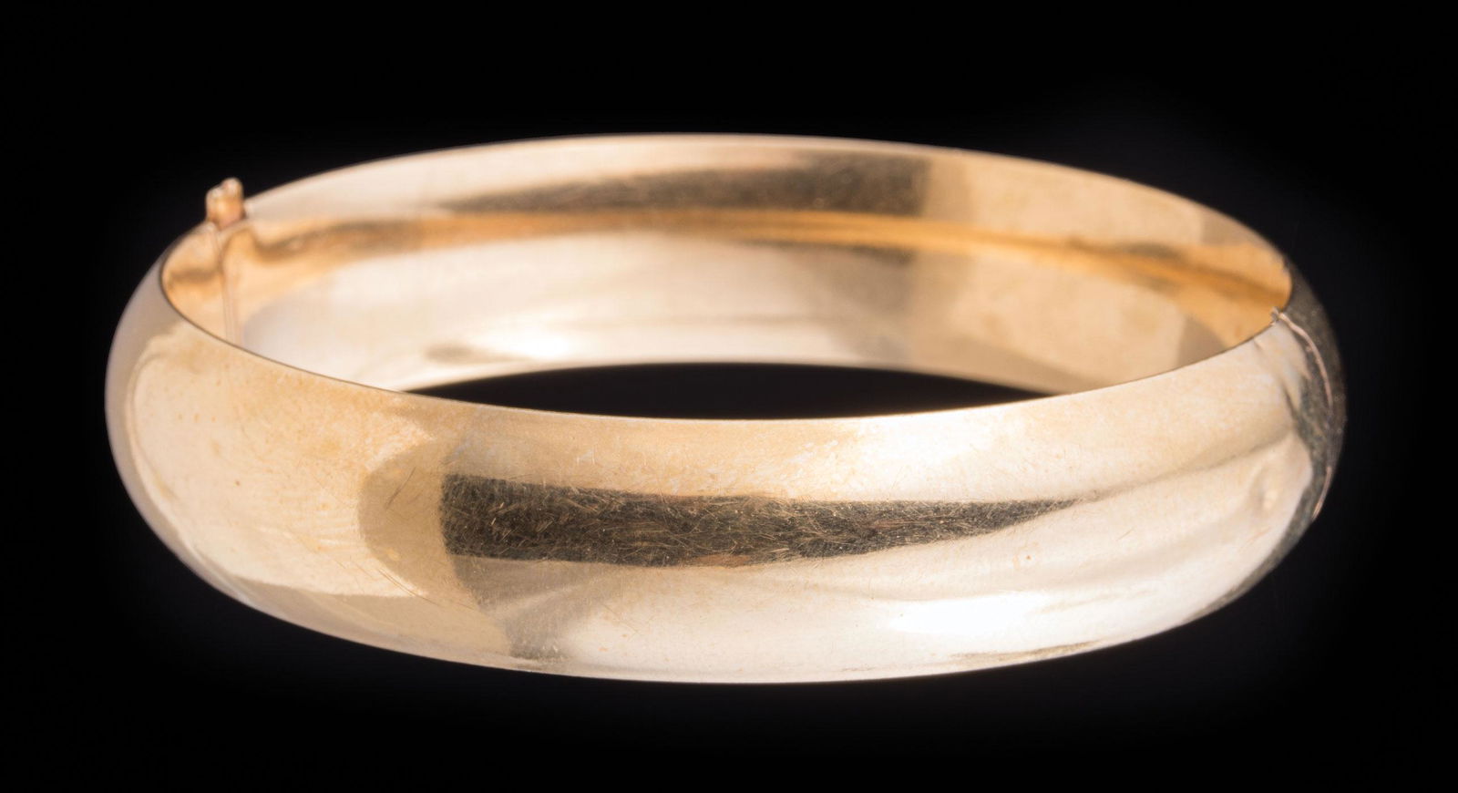 14 kt. Yellow Gold Bangle Bracelet (1 of 2)