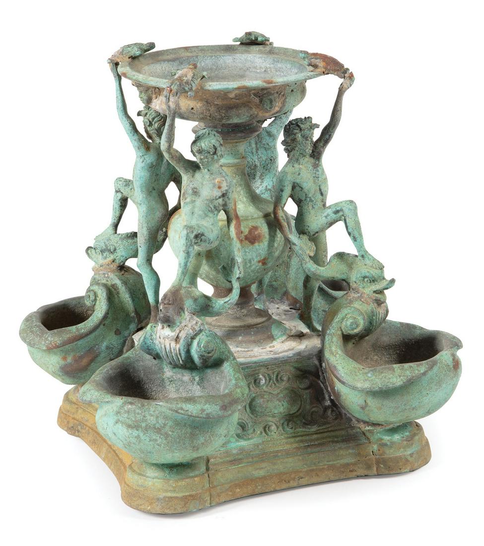 Grand Tour Bronze of "Fontana delle Tartarughe" (1 of 3)