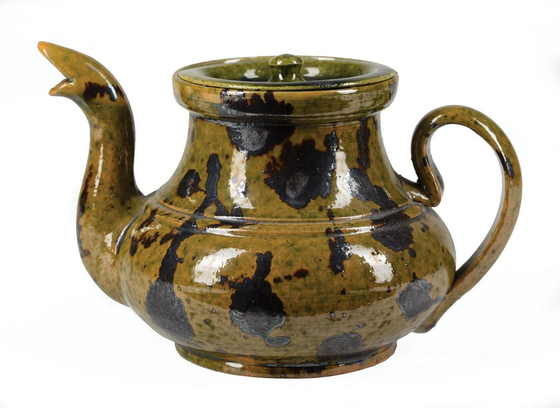 George Ohr Art Pottery Teapot (1 of 8)