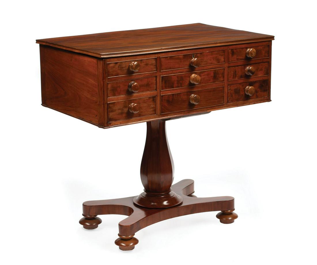 William IV Mahogany Collector's Table (1 of 6)