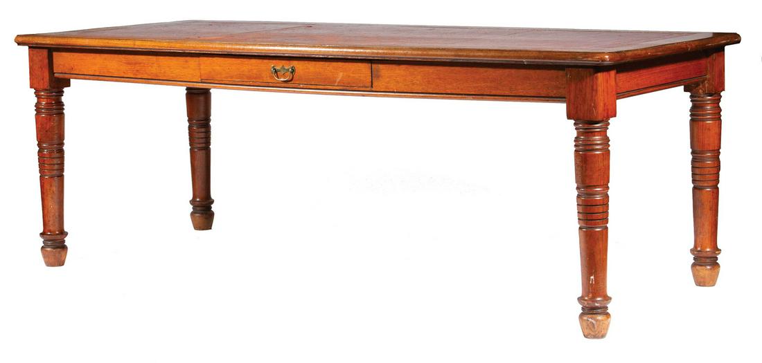 William IV Oak Library Table (1 of 1)