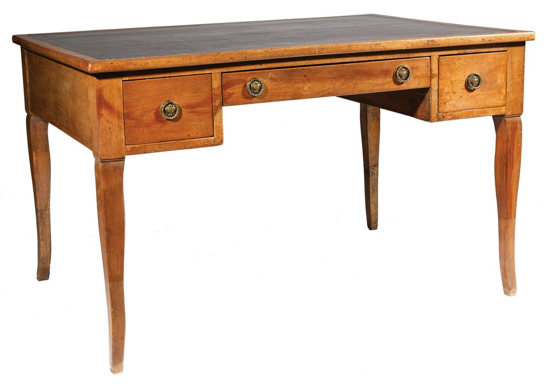 Provincial Fruitwood Writing Desk (1 of 5)