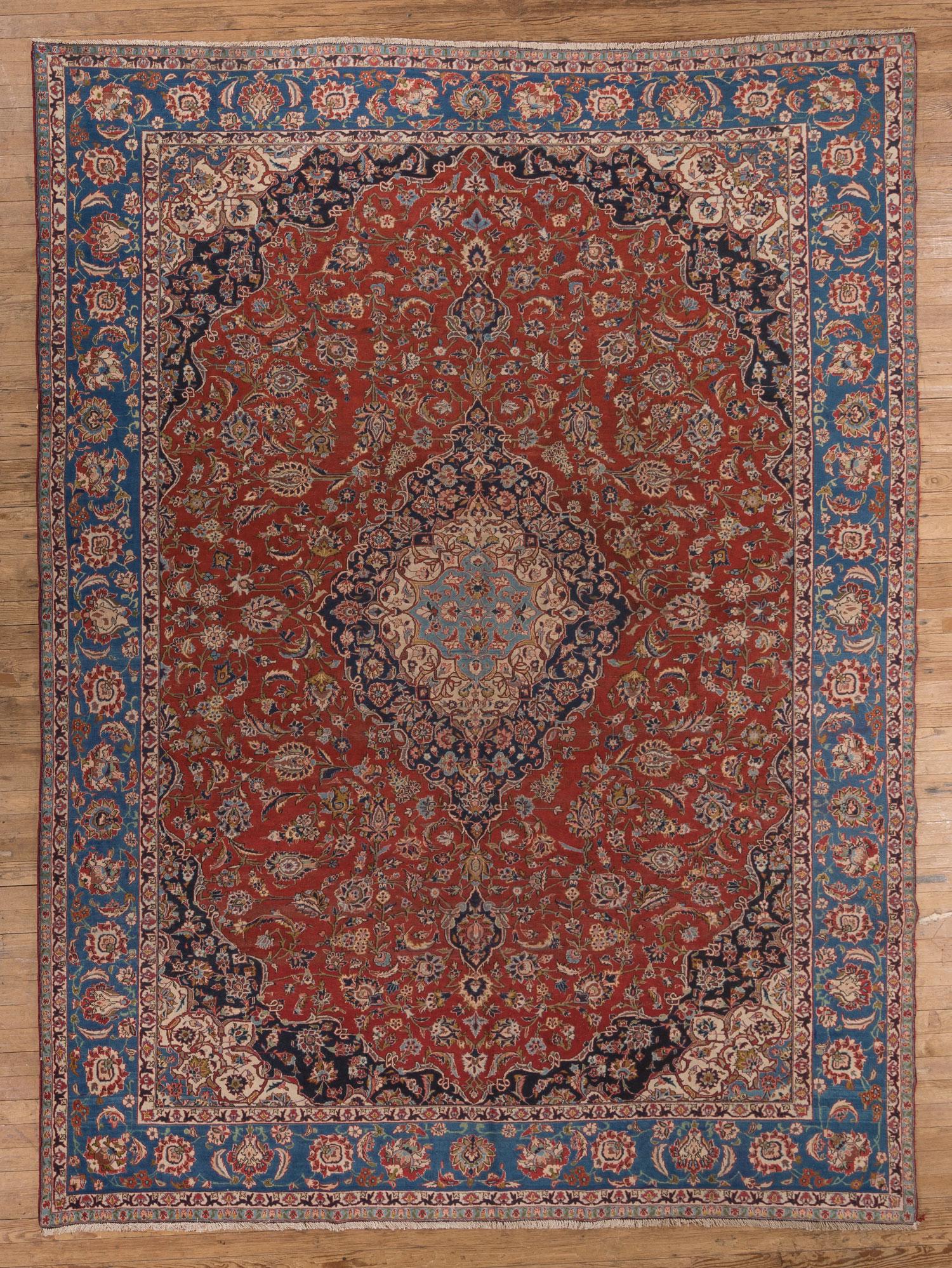 Persian Kashan Carpet (1 of 2)