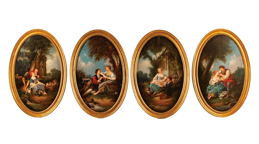 Continental School, 19th c (1 of 4)