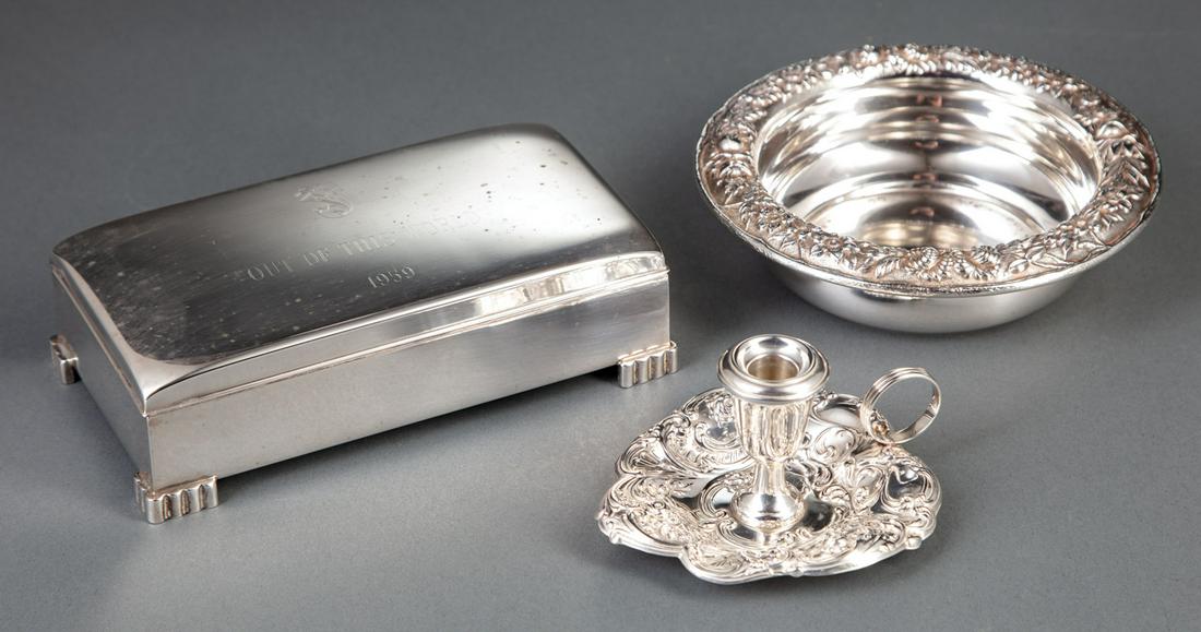 American Sterling Silver Presentation Box (1 of 1)