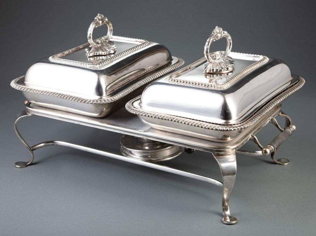 English Silverplate Covered Entrée Dishes (1 of 1)