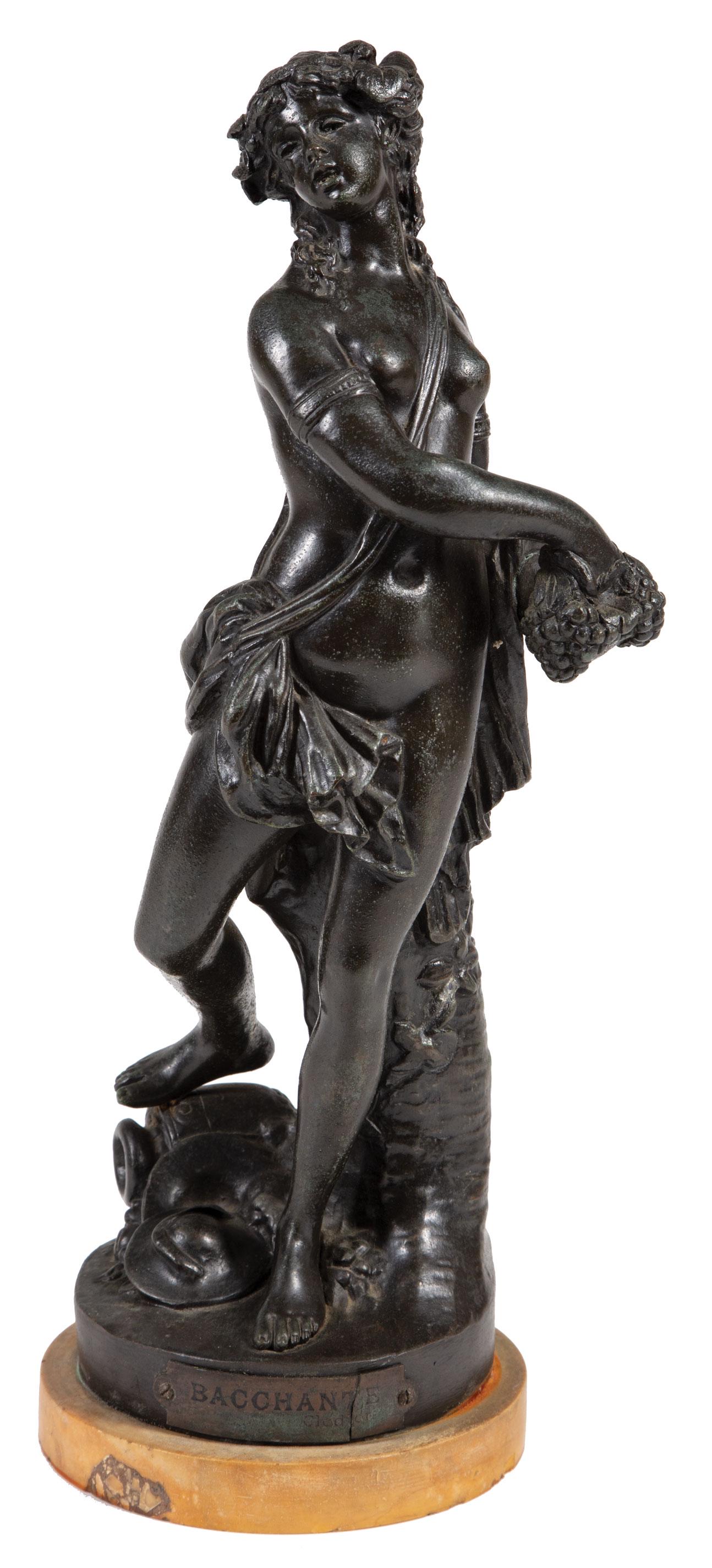 Bronze Figure of "Bacchante" (1 of 2)