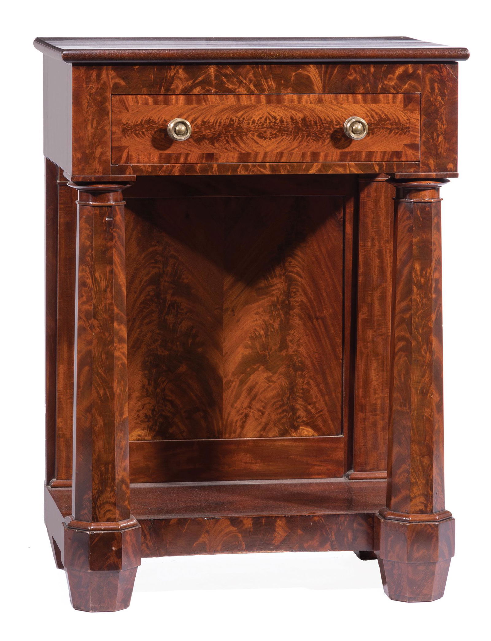 Rare American Classical Mahogany Podium Stand (1 of 6)