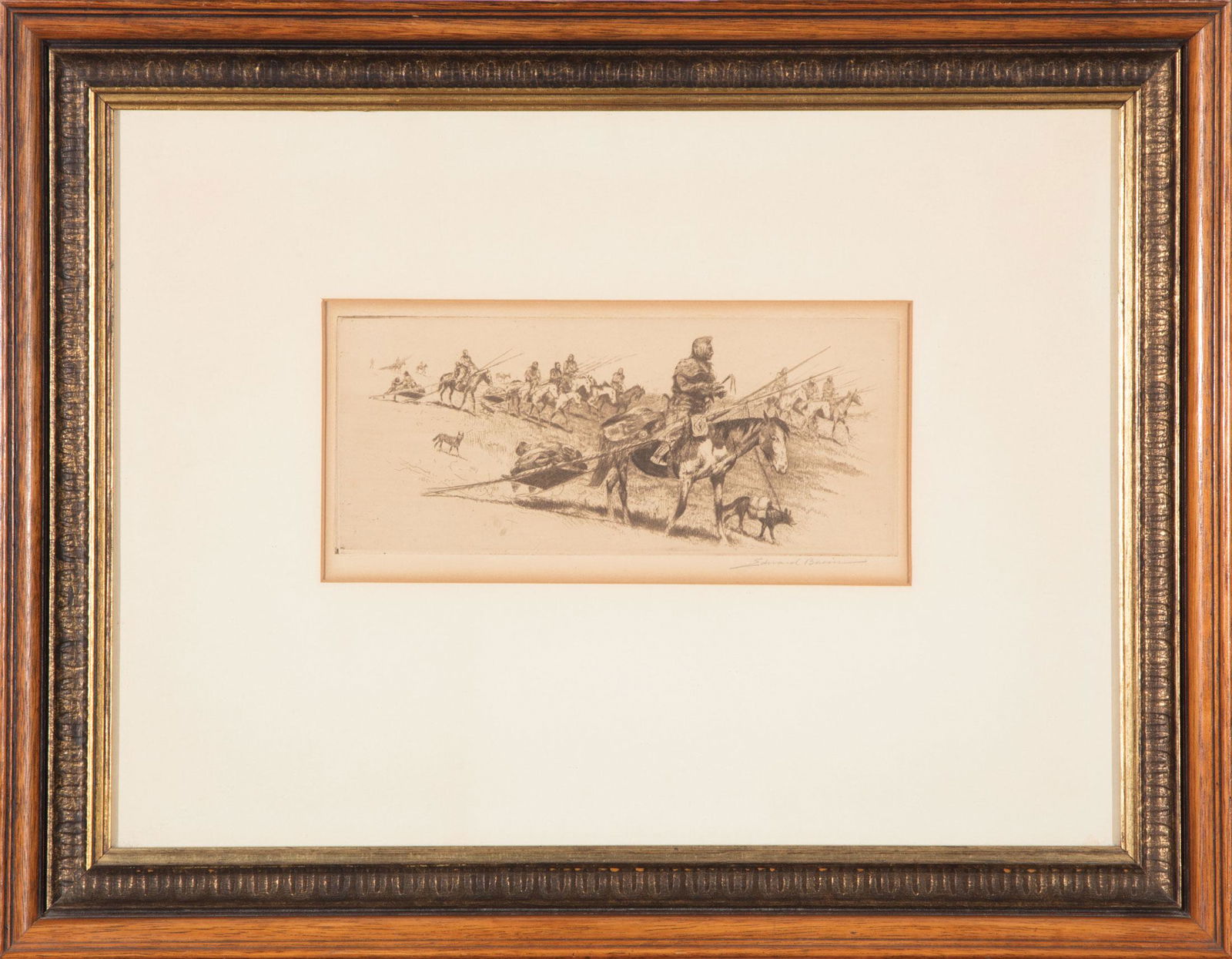 Edward Borein (American/California, 1872-1945) (1 of 3)