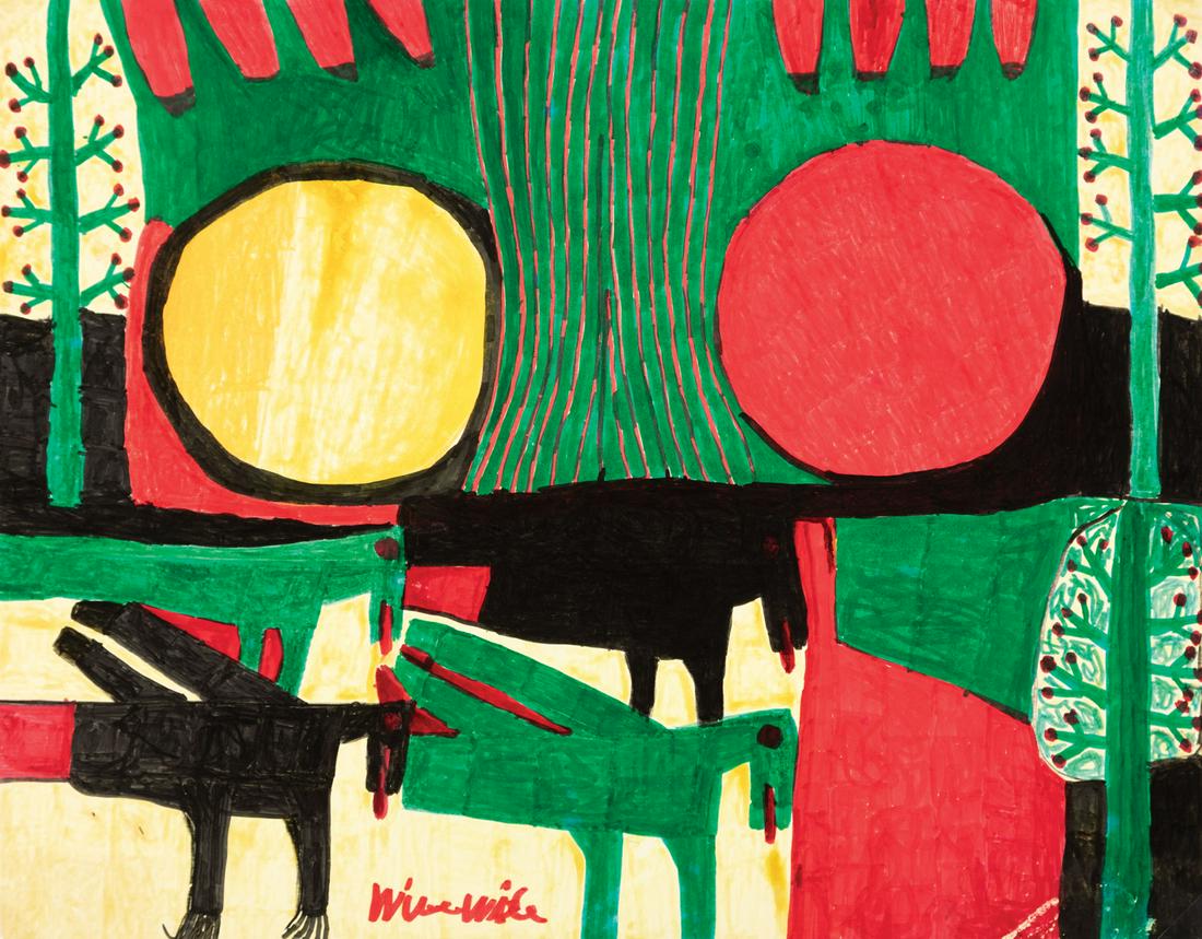 Willie White (American/Louisiana, 1908-2000) (1 of 3)