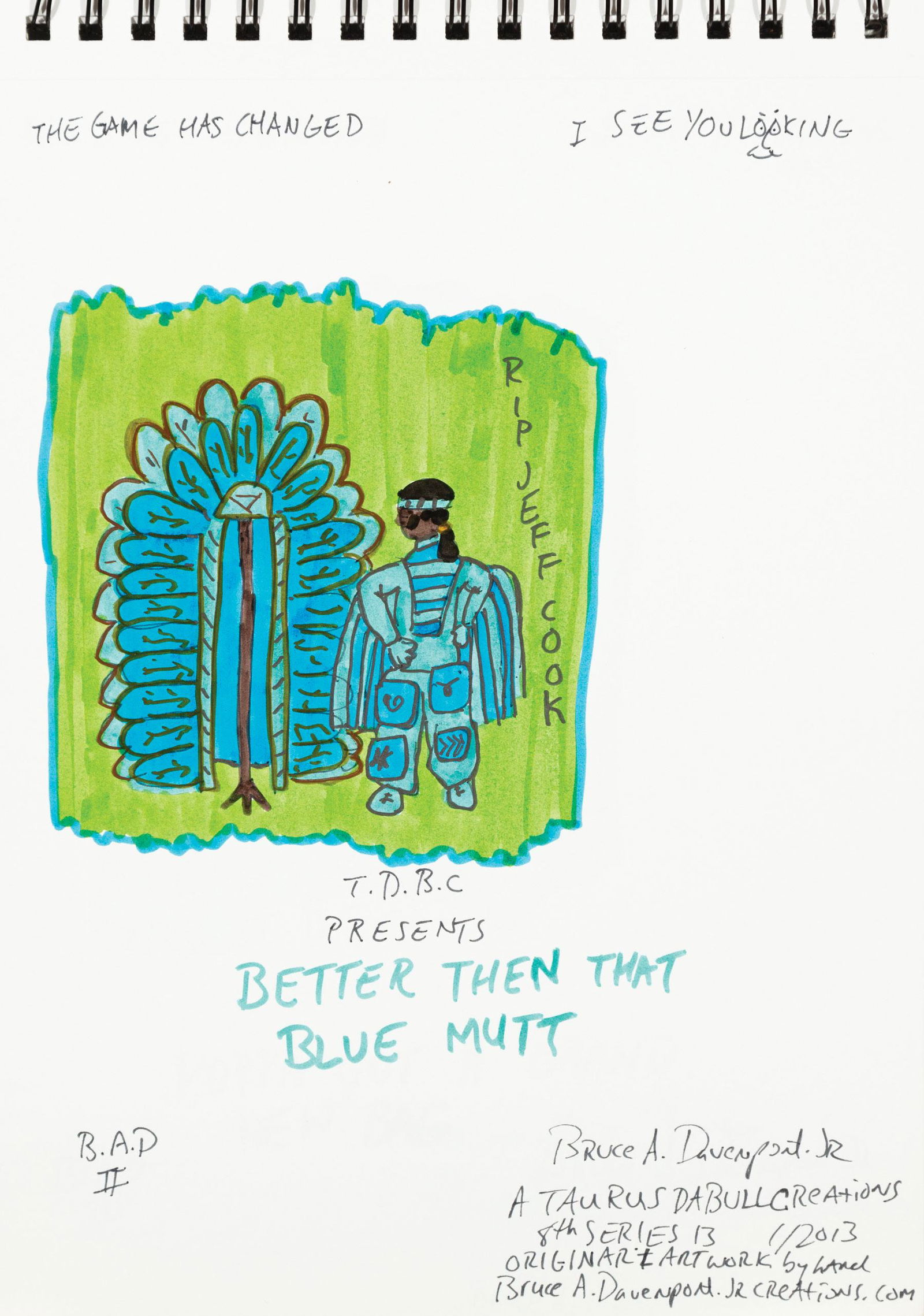 Bruce Davenport "Dapper Bruce Lafitte" (American) (1 of 3)