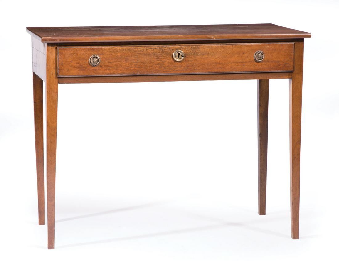 George III Mahogany Side Table (1 of 2)