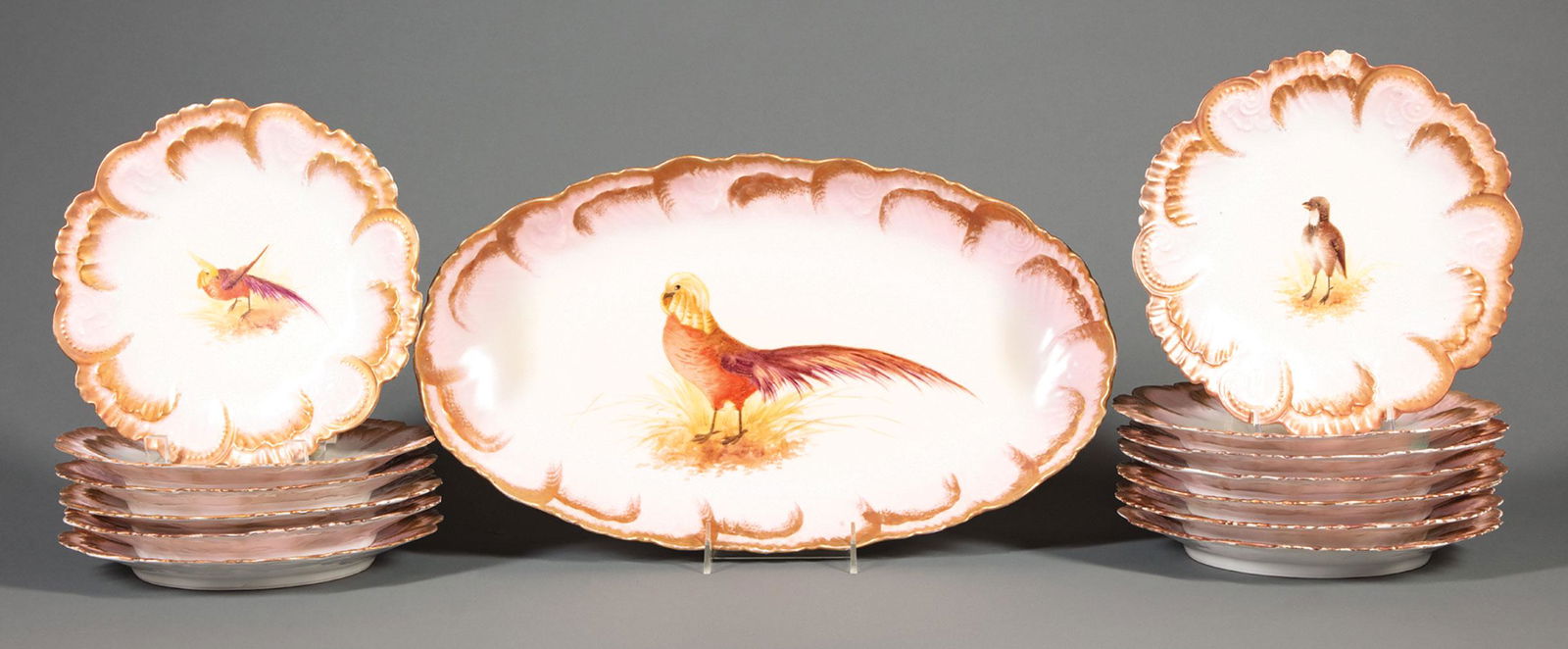 Limoges Porcelain Gamebird Service (1 of 2)