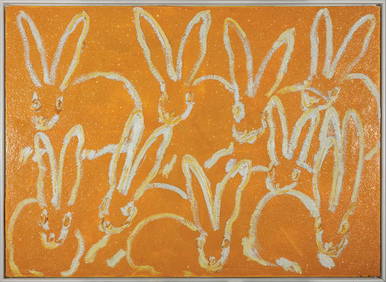 Hunt Slonem Bunnies (1 of 3)
