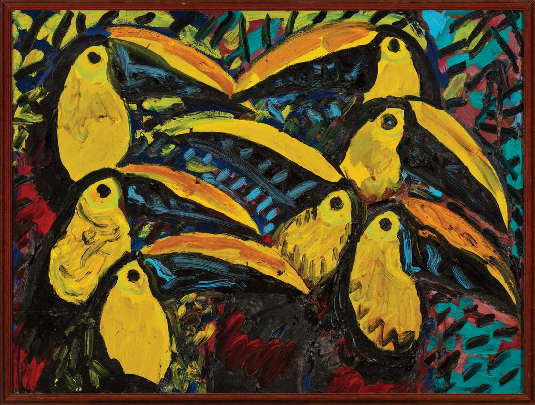 Hunt Slonem Toucans (1 of 3)