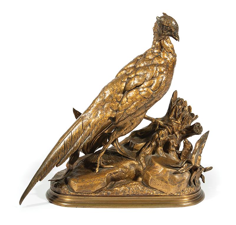 French Bronze Figure of a Pheasant (1 of 3)