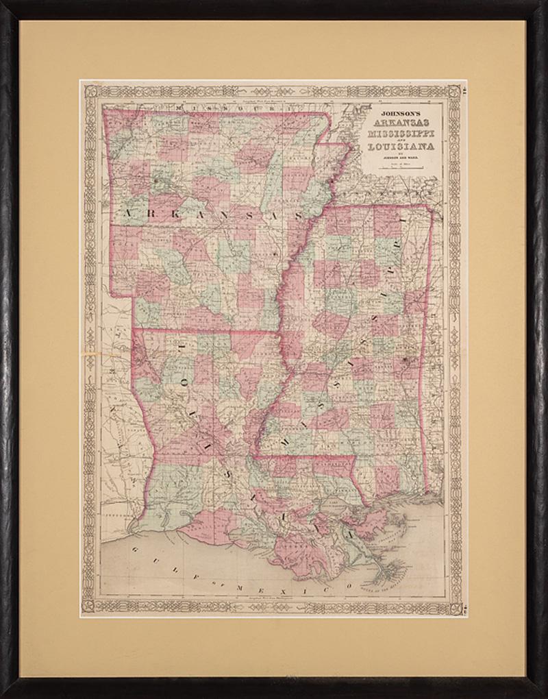 Johann Baptiste Homann Map (1 of 3)