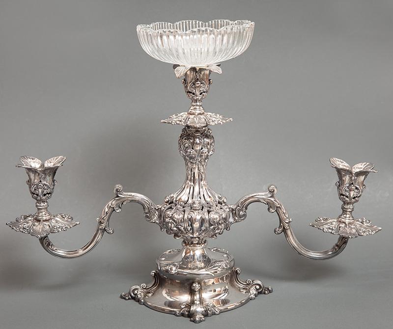 Reed & Barton Silverplate Candelabrum/Epergne (1 of 1)