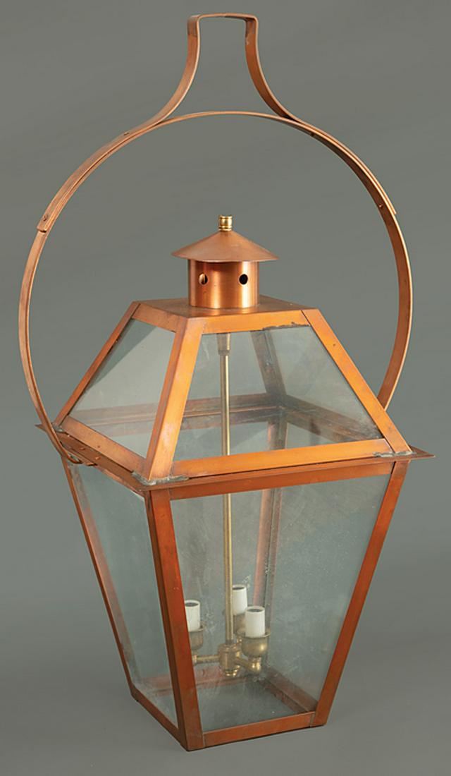 Pair of American Copper Lanterns (1 of 3)