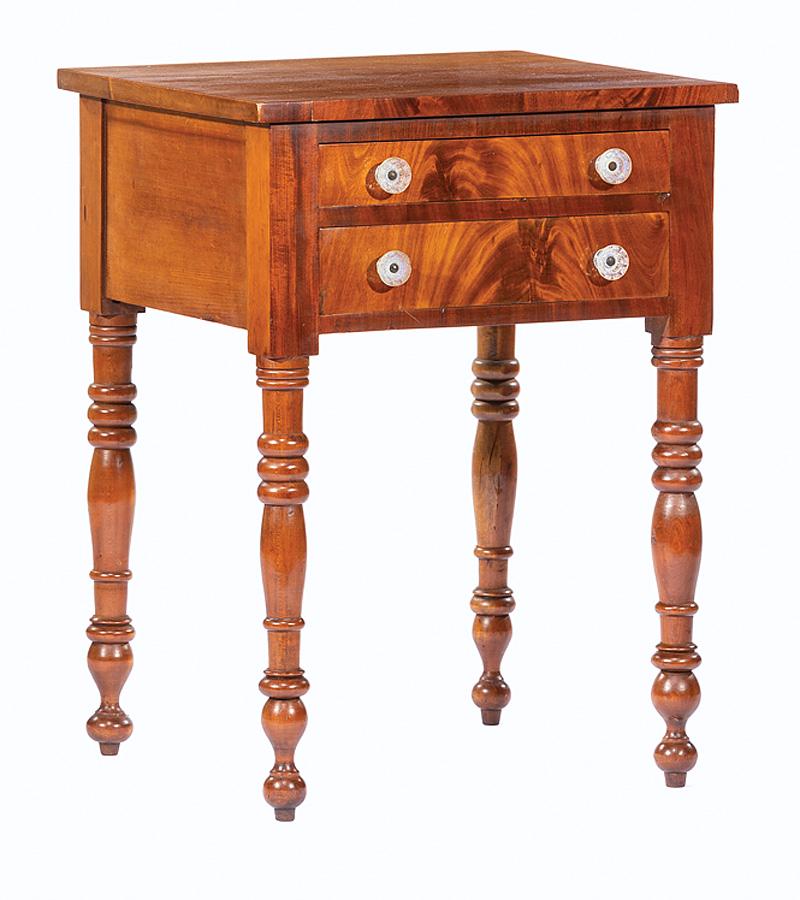 American Federal Mahogany Work Table (1 of 2)