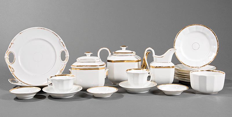 Paris  Porcelain Tea and Dessert Service (1 of 1)