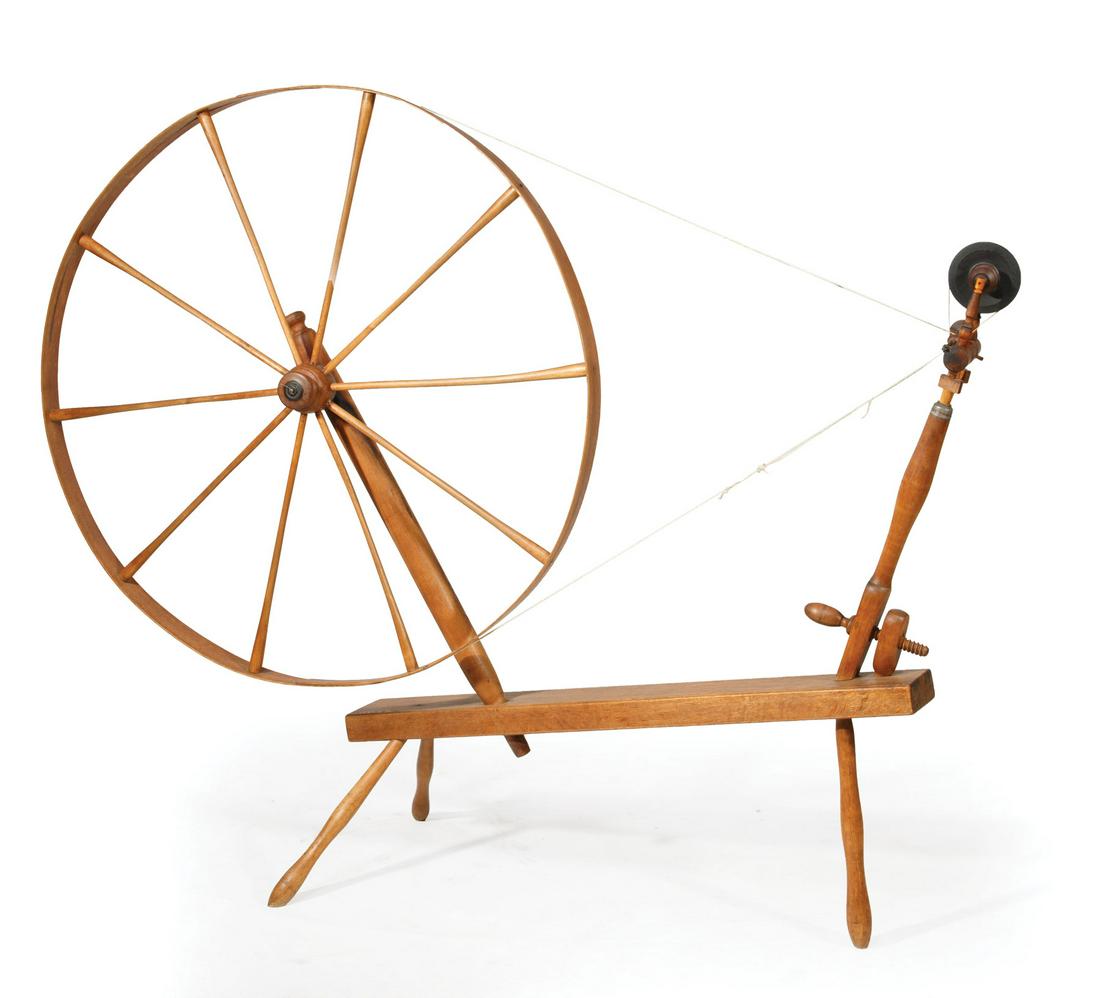Southern Shaker Wool Spinning Wheel (1 of 4)
