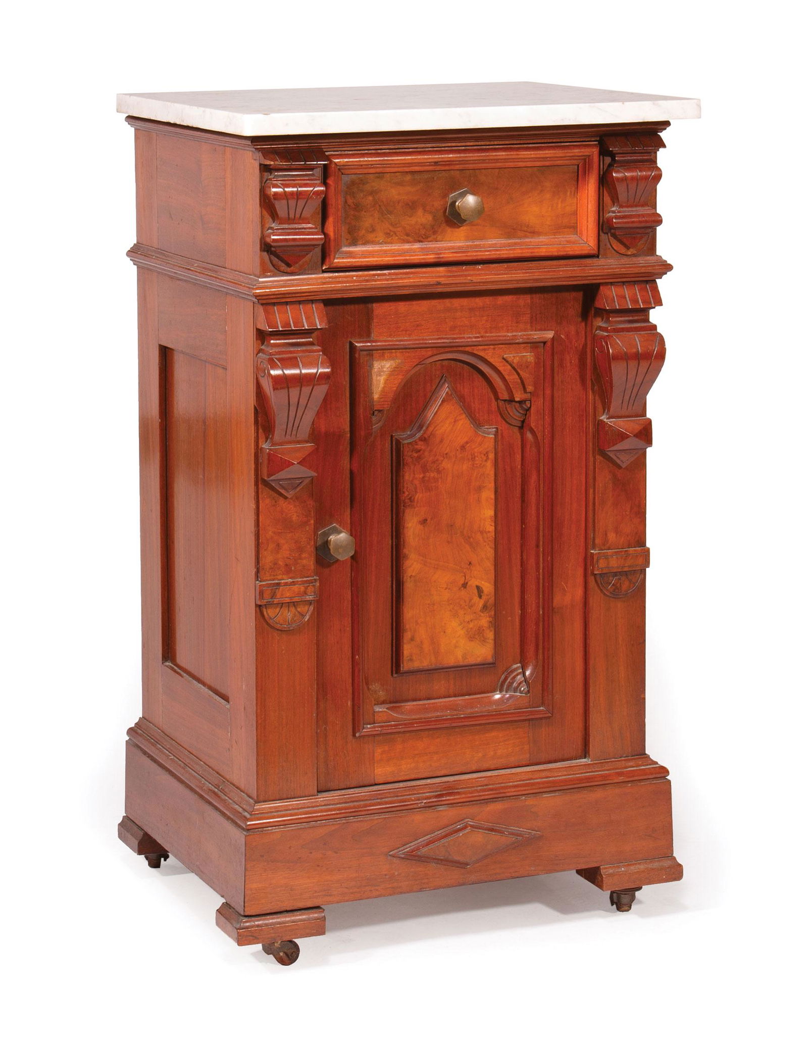 Aesthetic Walnut Nightstand (1 of 3)