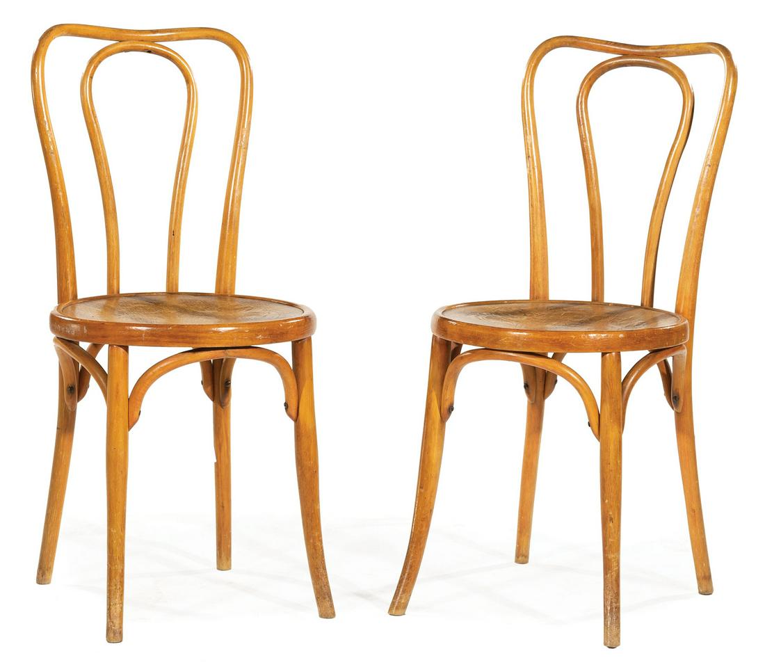Pair of Bentwood Side Chairs (1 of 4)