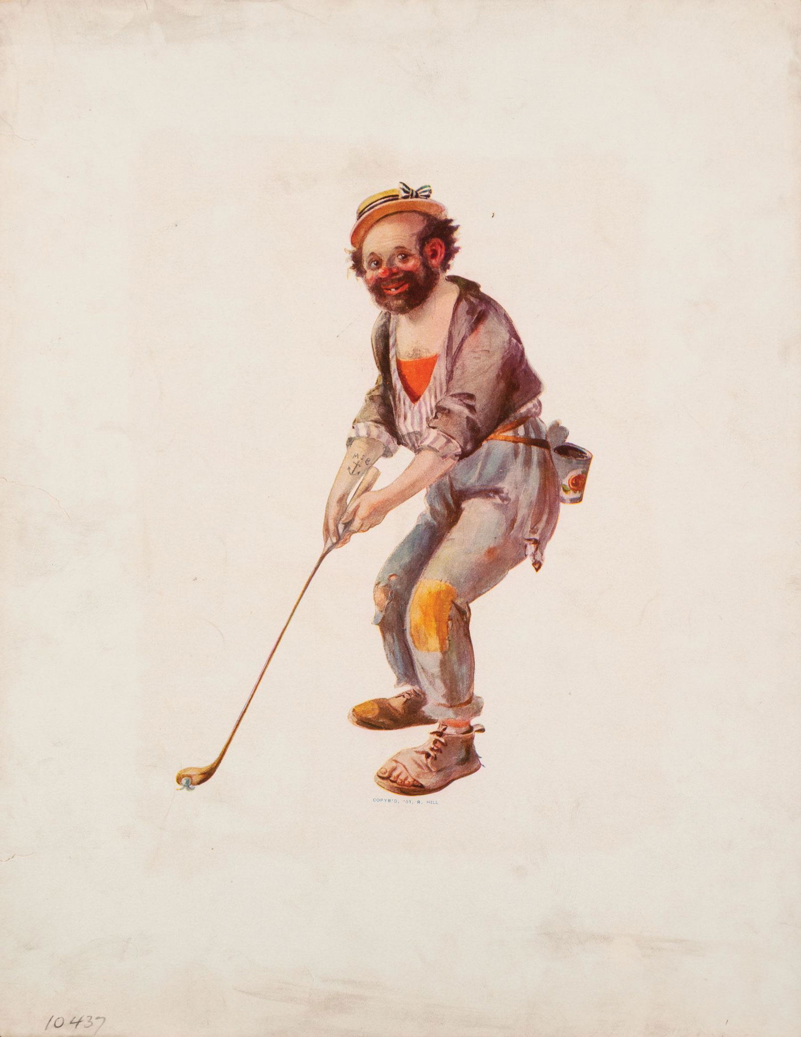 Five Chromolithographs by R. Hill (1 of 5)