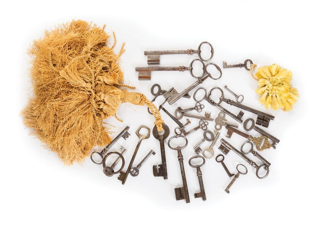 Large Group of Antique Keys (1 of 1)
