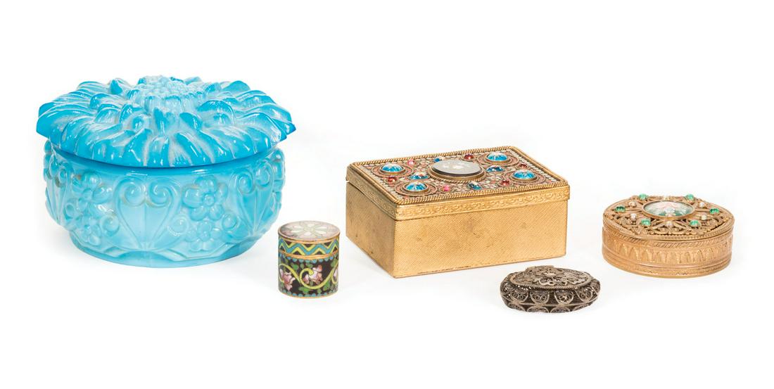 Group of Five Continental Boxes (1 of 1)