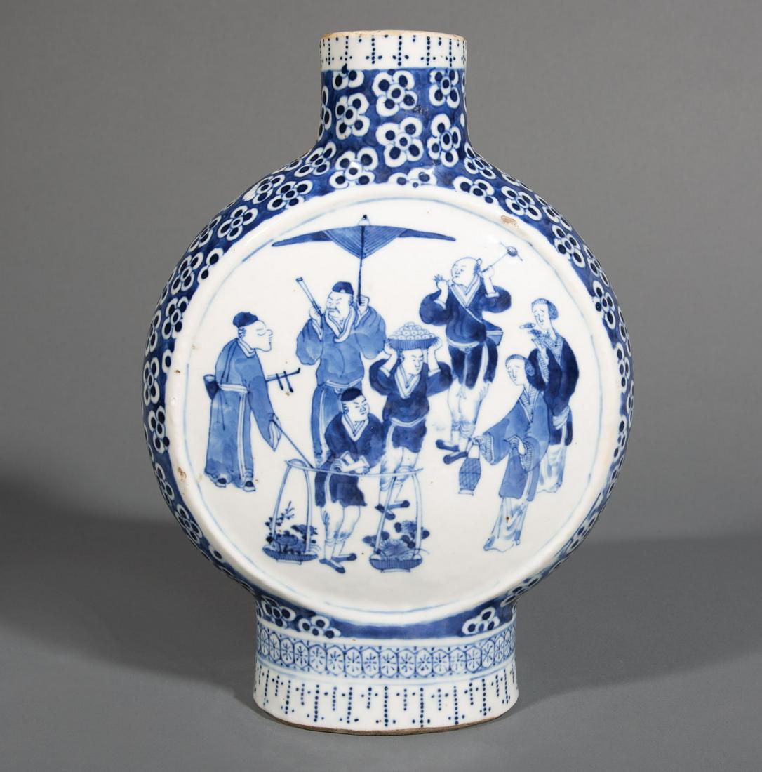 Chinese Blue and White Porcelain Vase (1 of 3)