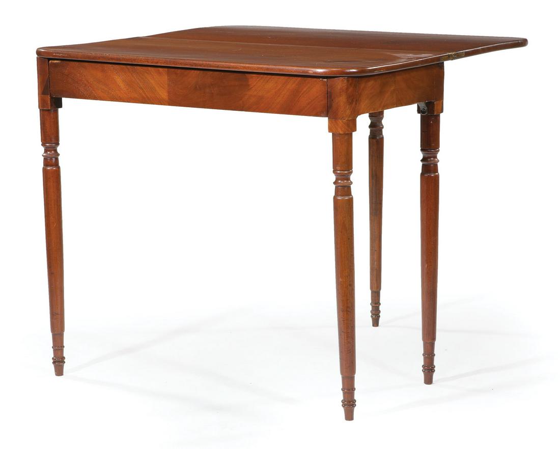 American Mahogany Swing Leg Games Table (1 of 4)