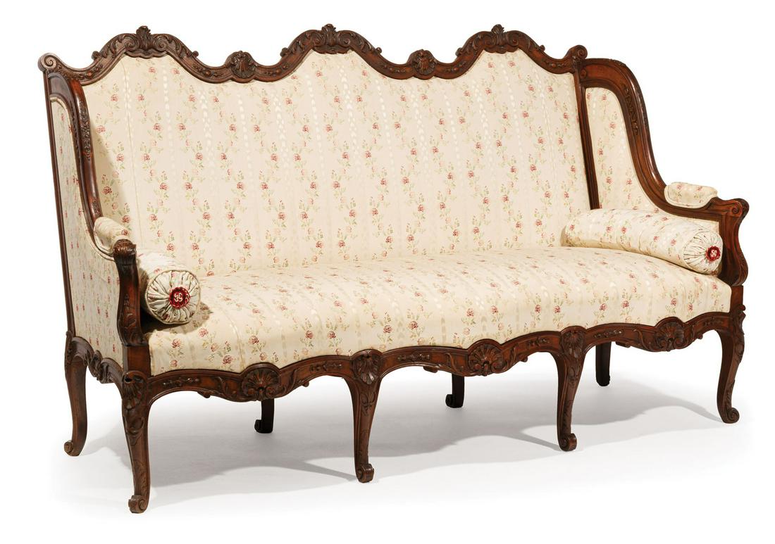 Louis XV-Style Carved Walnut Salone Suite (1 of 8)