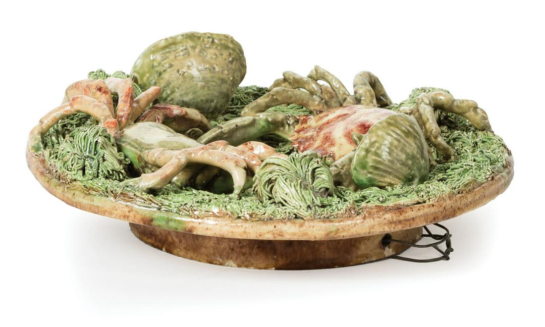 Palissy Faience Trompe l'Oeil Dish (1 of 5)