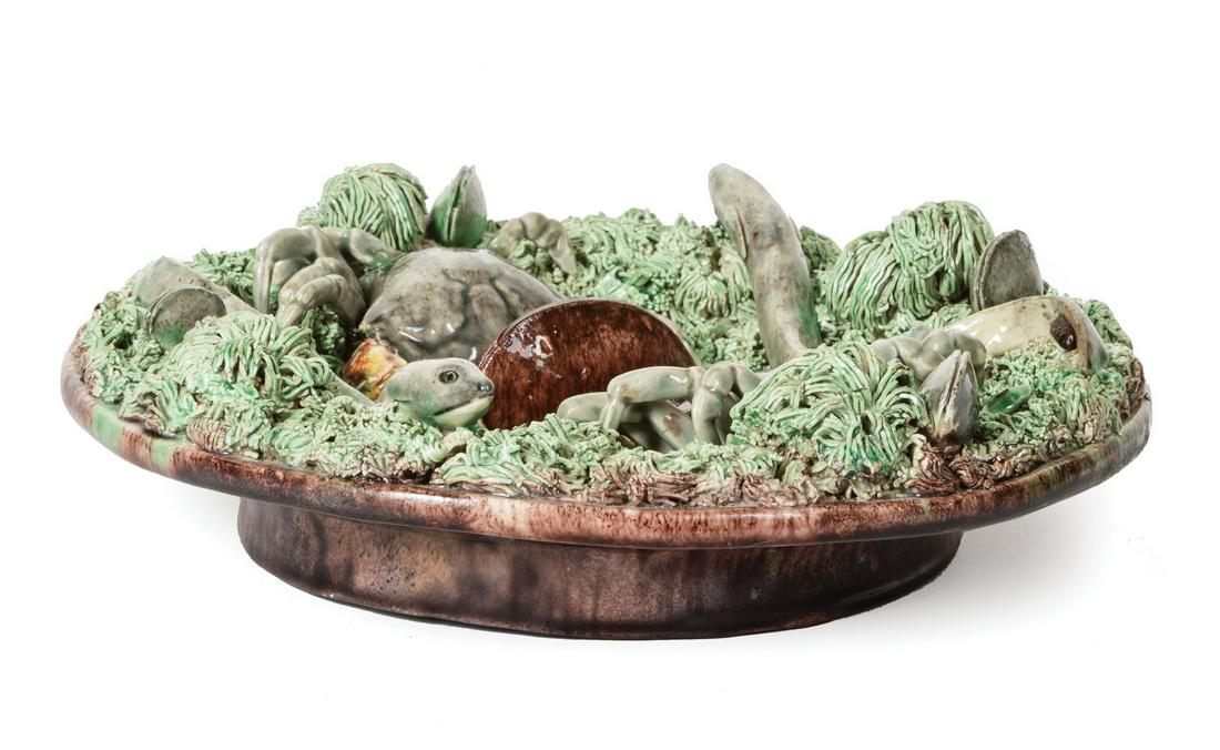 Palissy Faience Trompe l'Oeil Dish (1 of 5)