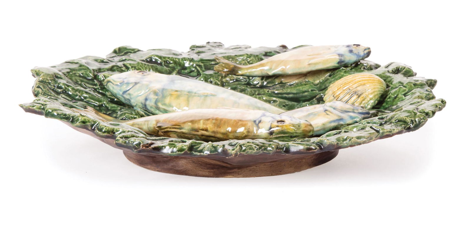 Palissy Faience Trompe l'Oeil Dish (1 of 5)