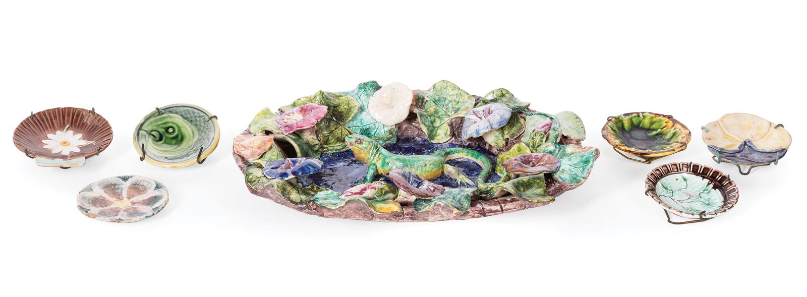 Palissy Trompe l'Oeil Dish (1 of 3)