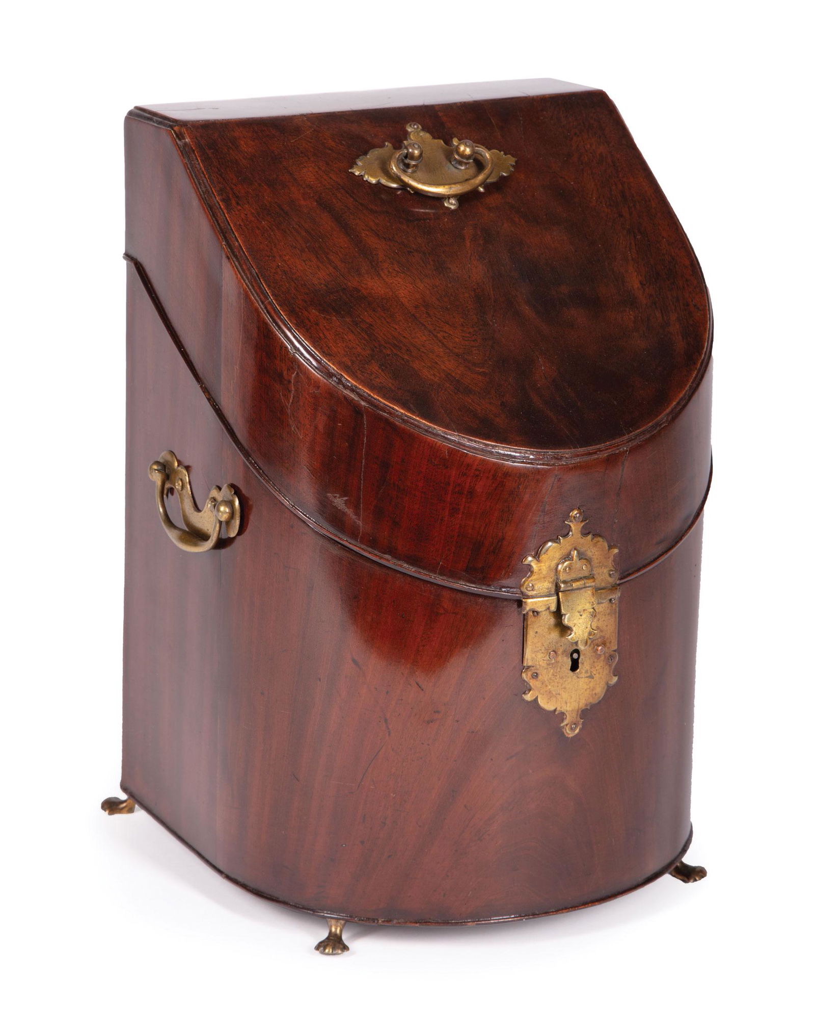 Georgian Mahogany Decanter Case (1 of 3)