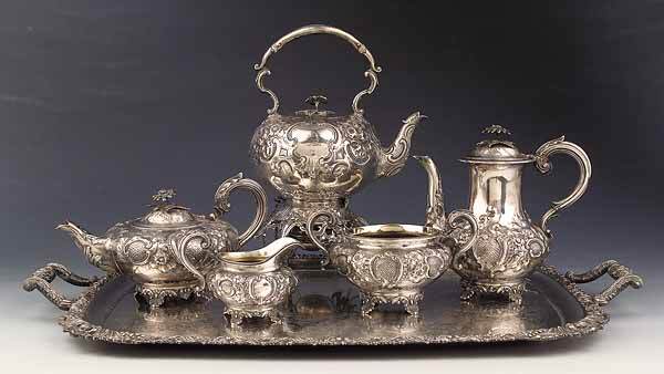 Early VictoriSterling Silver Cof