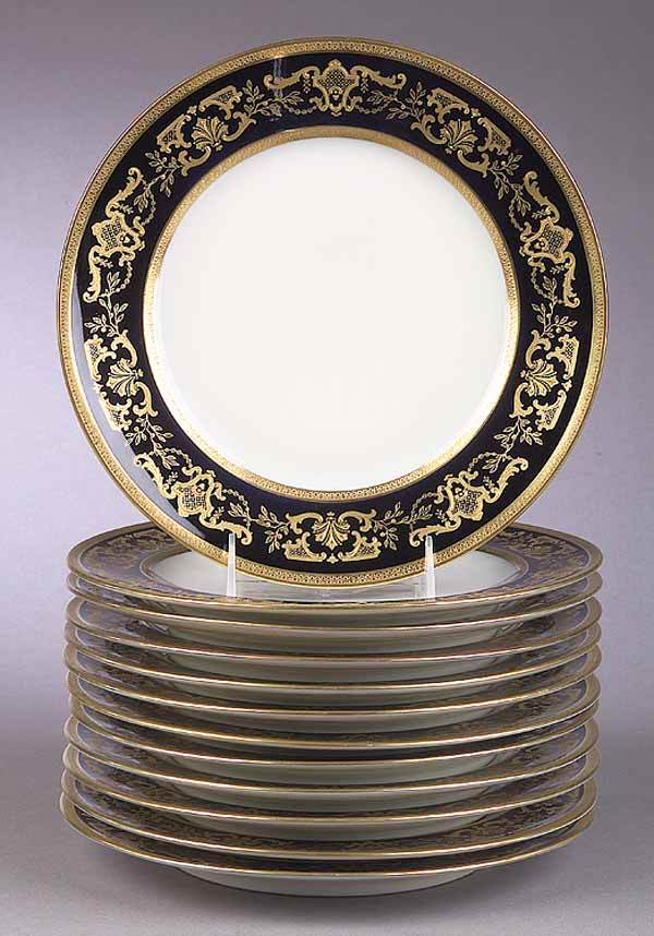Set of Twelve Haviland Limoges Porce