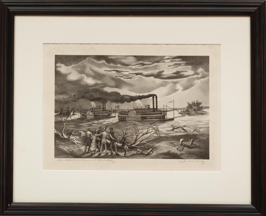 John McCrady (American/Mississippi, 1911-1968) (1 of 4)