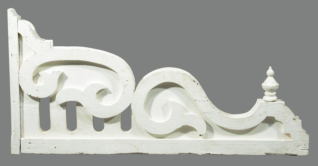 Large Painted and Carved Architectural Element (1 of 1)