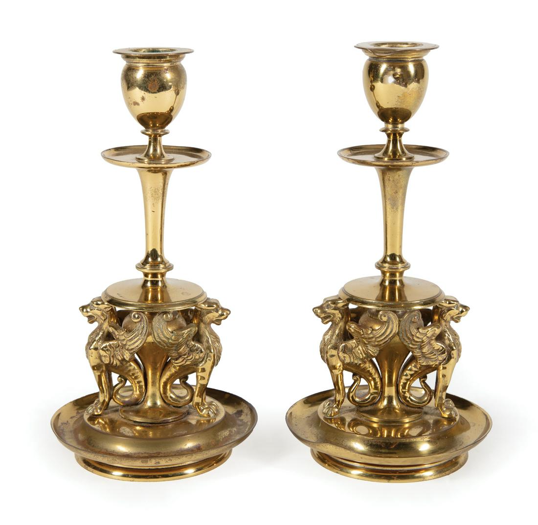 Two Brass Candlesticks (1 of 1)