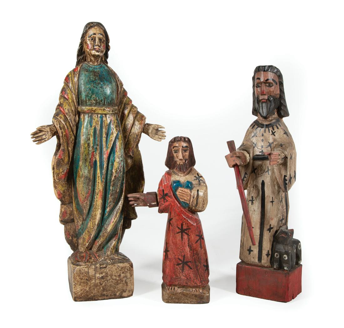 Three Santos Figures (1 of 2)